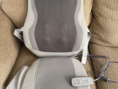 Homedics MCS-615H 3D Technology Shiatsu Back & Shoulder Massage Cushion with Heat