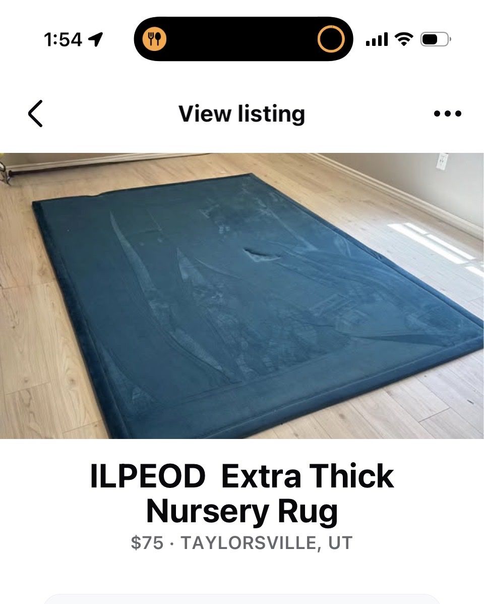 ILPEOD Extra Thick Nursery Rug