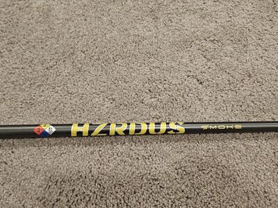 HZRDUS Smoke Yellow Driver Shaft - Stiff