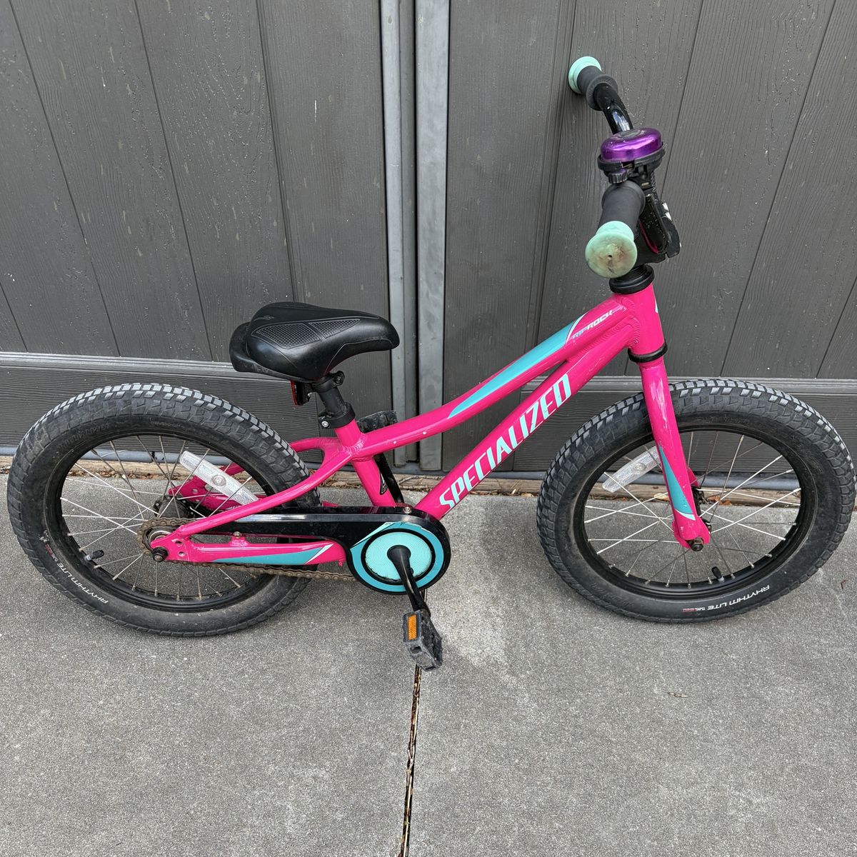 Specialized Riprock Coaster 16 Kids' Bike - Pink/Blue, 16-inch wheels, Single Speed