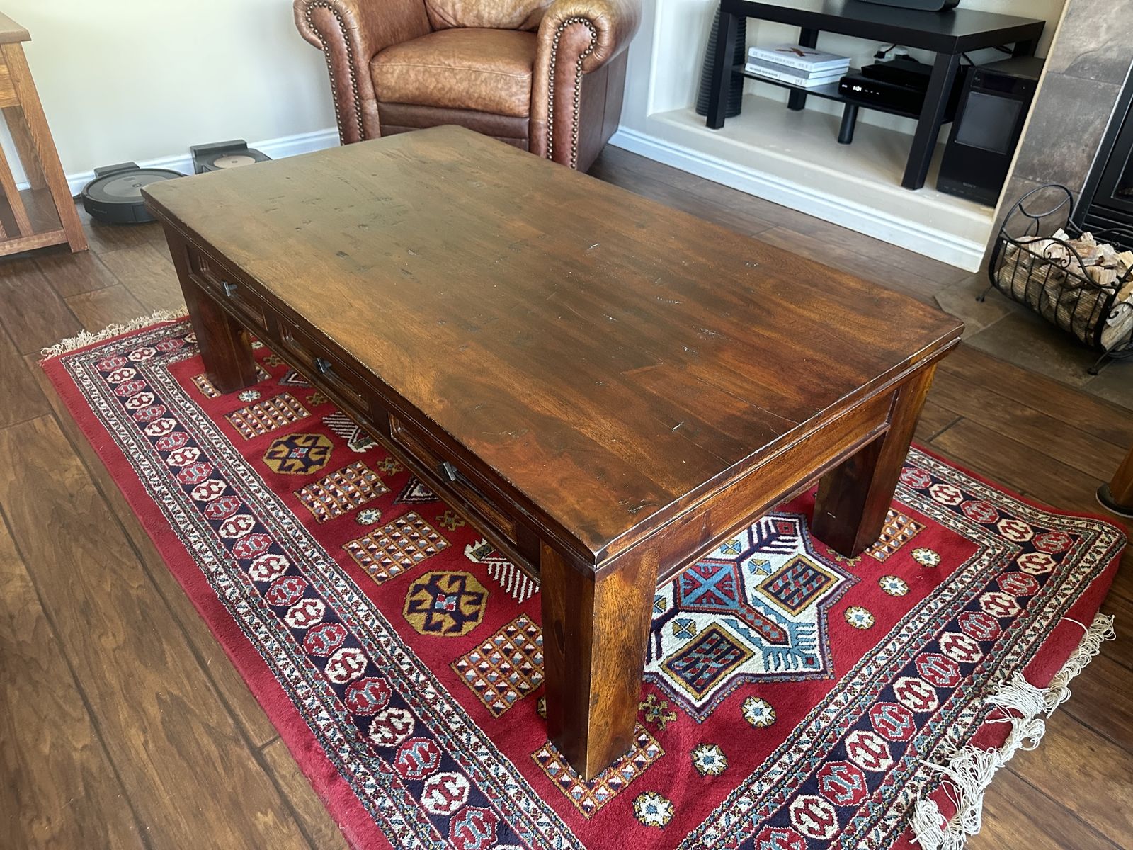 Solid Wood Coffee Table