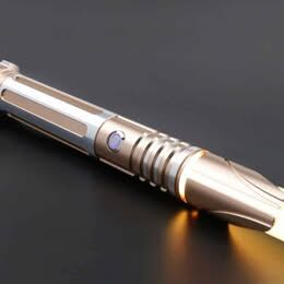 2023 Mandalorian S9 Lightsaber Rose Gold HILT ONLY NEEDS BLADE