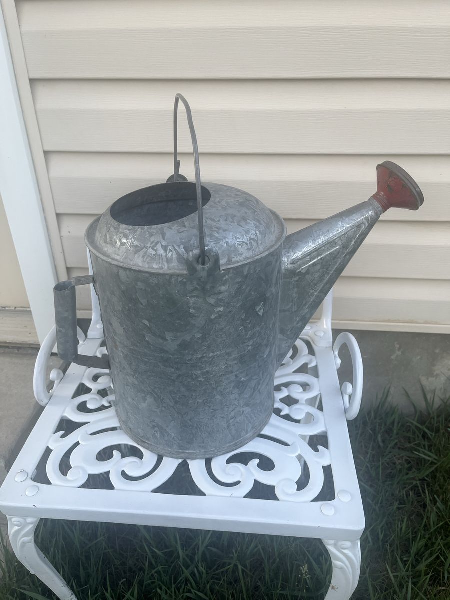 Darling Vintage Galvanized Watering Can