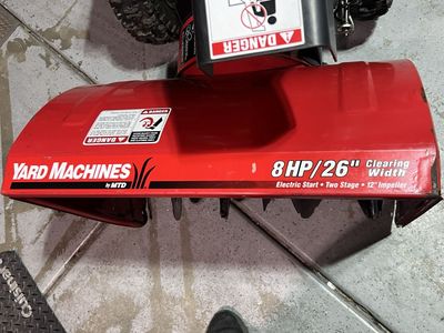 Snow blower