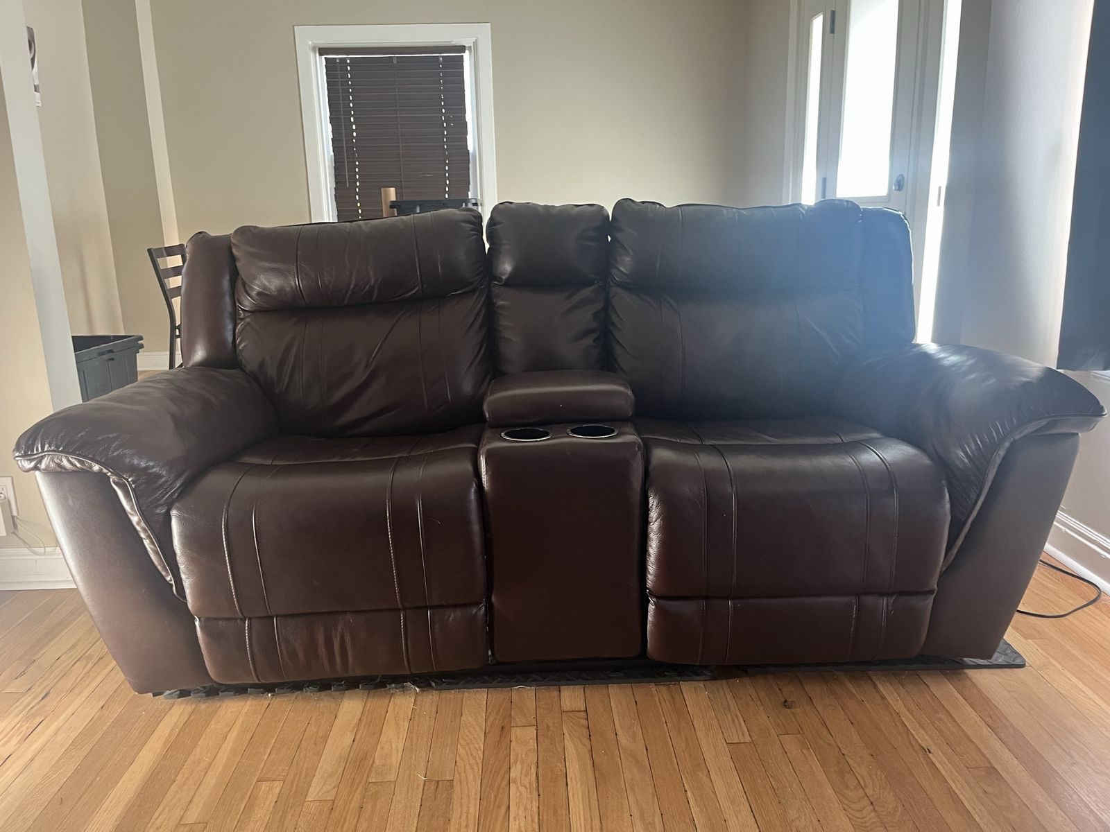 Power reclining couch