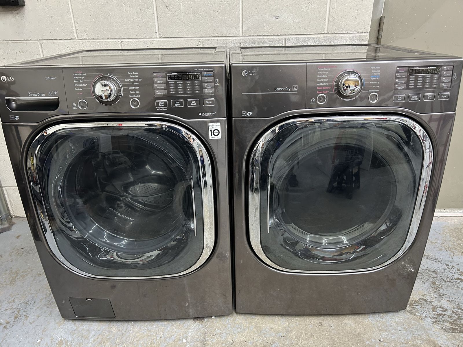 Lg washer and gas dryer