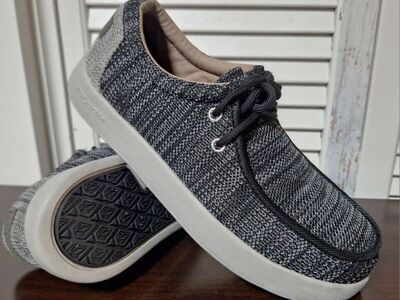 Volcom Chill SR-SD Black-Gray Shoes Mens 6.5W