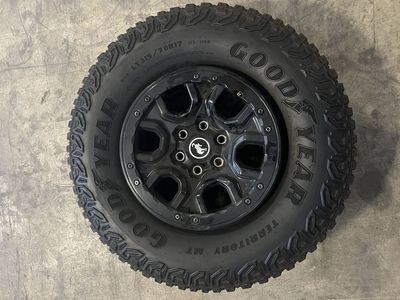 Goodyear Territory MT Tires + Bronco Wheels (Set of 5)