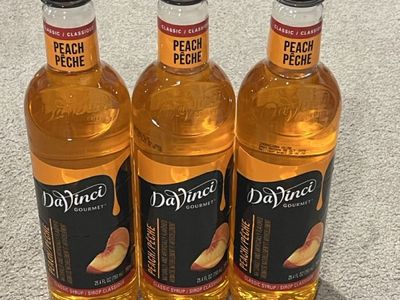 Torani and DaVinci Flavored Syrups for Soda Bar / Weddings