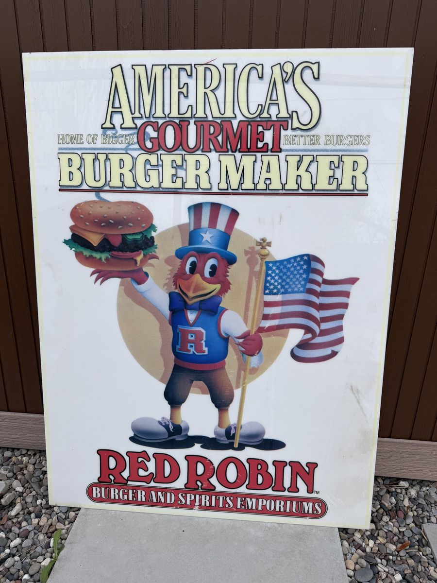Red Robin original sign