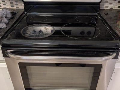Frigidaire Electric Range Stainless Steel 30" Freestanding Oven with Electric Cooktop