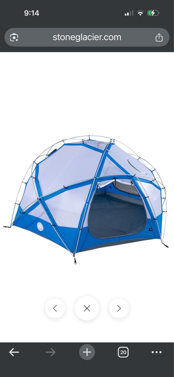 Stone Glacier Dome 6p tent