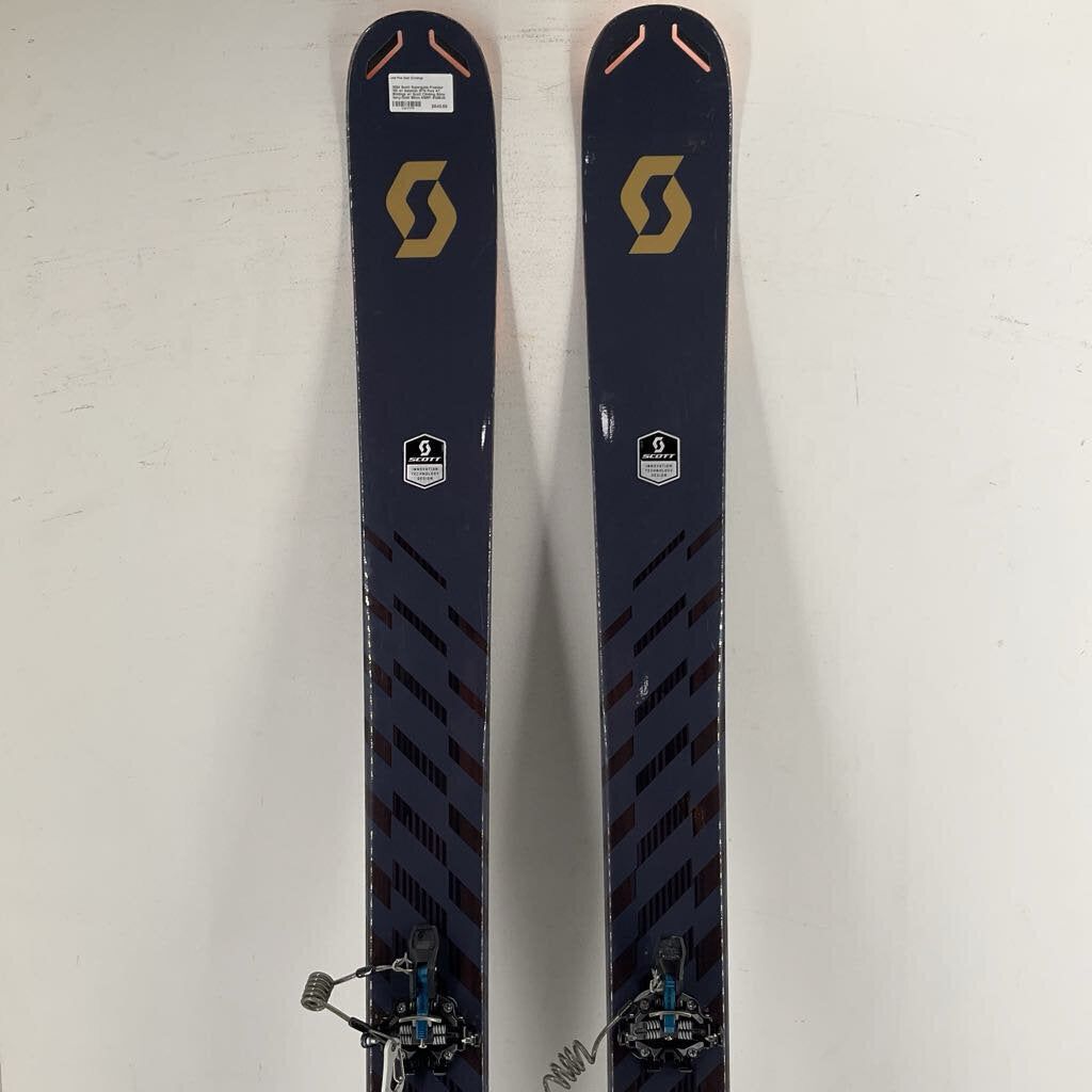 2024 Scott Superguide Freetour 105 w/ Salomon MTN Pure AT Bindings w/ Scott Climbing Skins