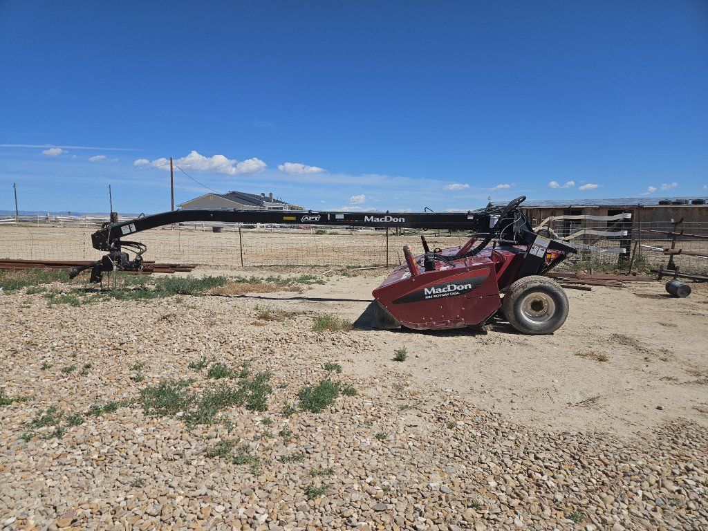 MacDon R 85 rotary dic swather