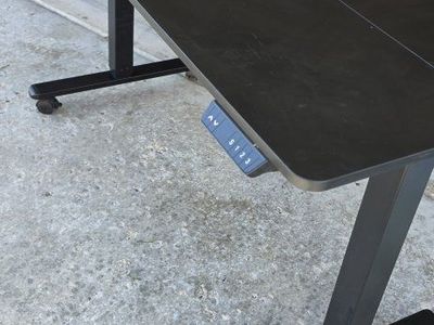 powered stand desk