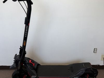 Segway ZT3 Pro Electric Scooter Black Red