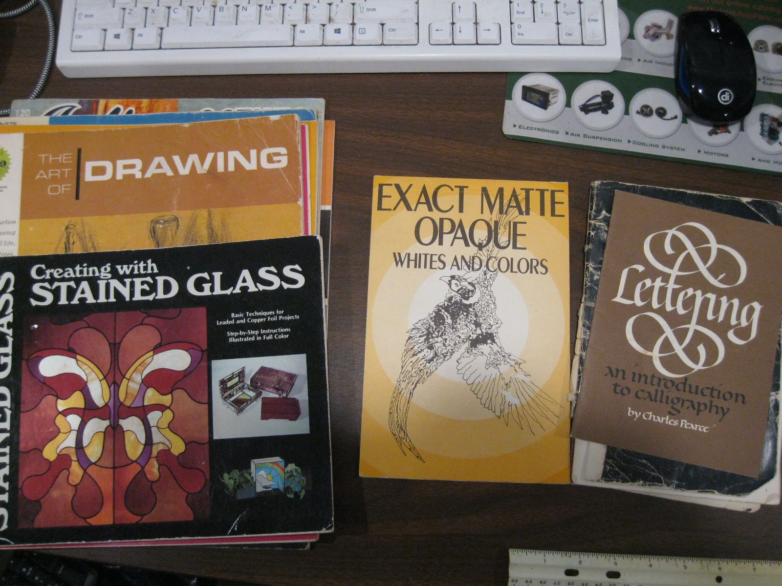 Collection Of Vintage Art Books