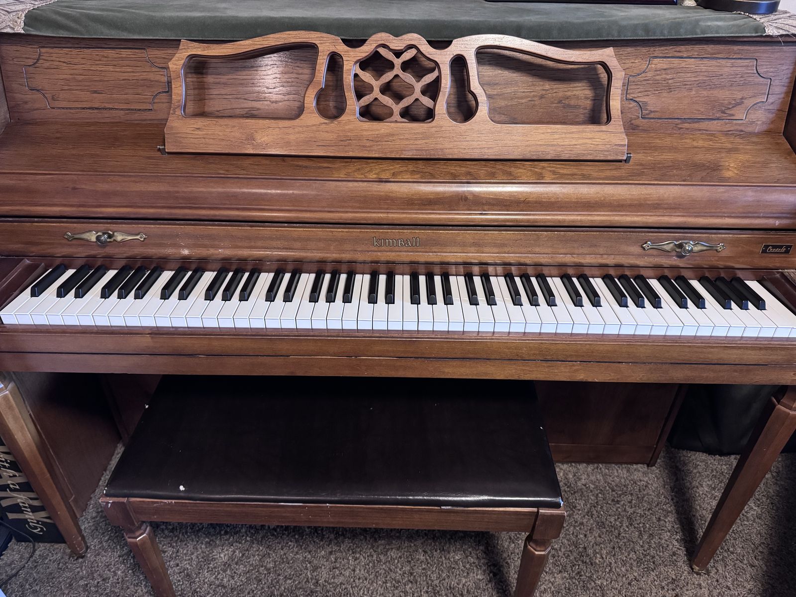 Kimball Console Piano