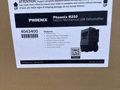 Phoenix R250 LGR XL Dehumidifier