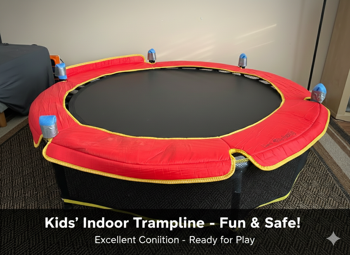 4.5 ft kids trampoline