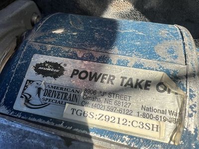 Muncie PTO with Parker pump