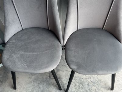 Two Grey Chairs