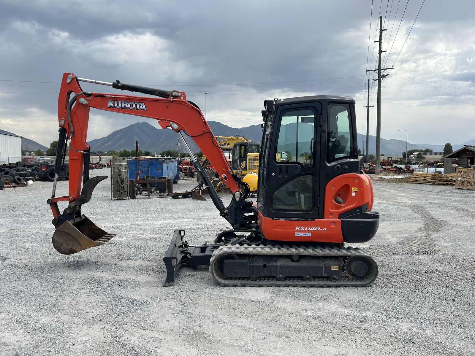 Kubota KX040-4 Mini Ex
