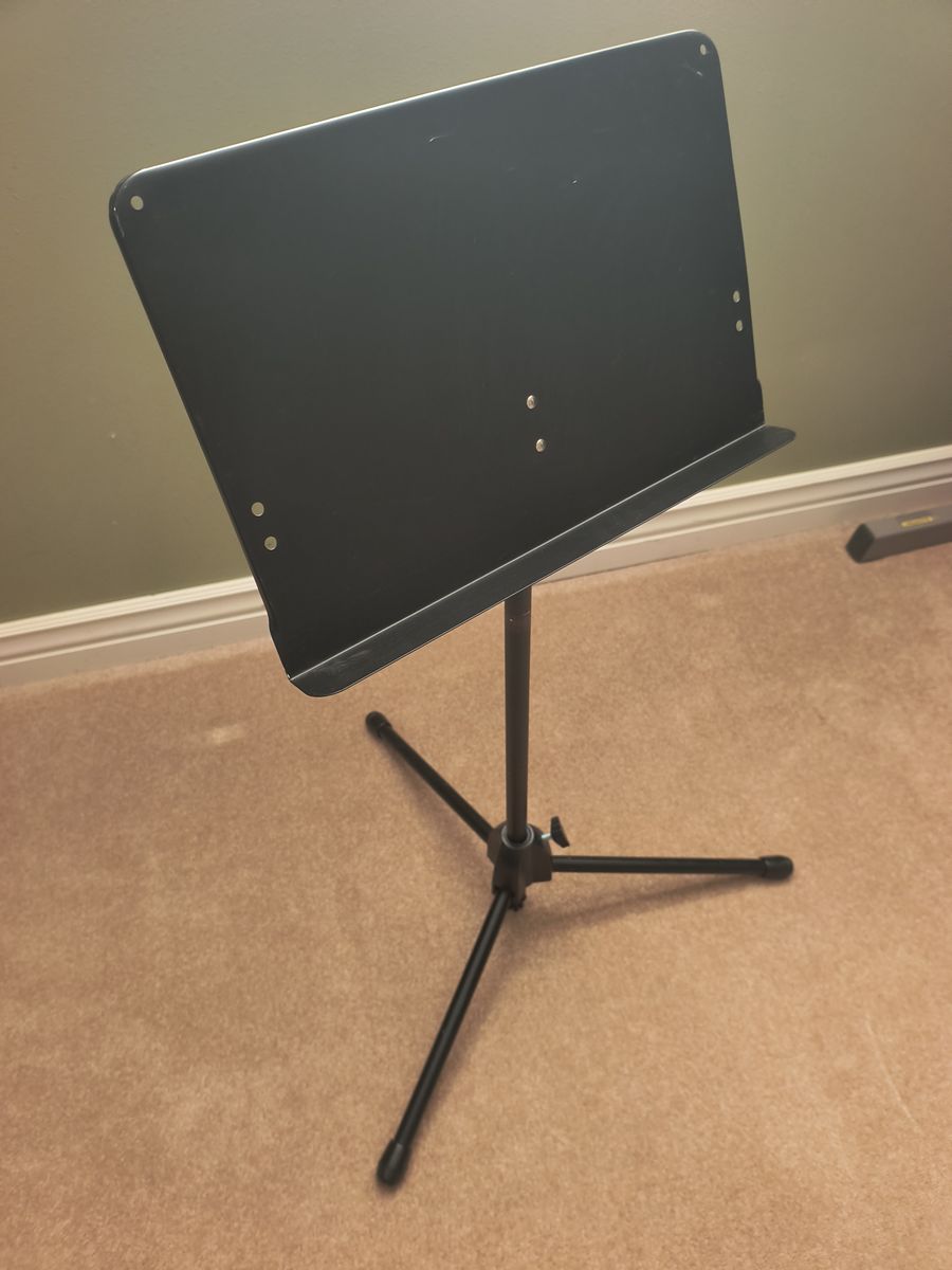 Metal Adjustable Height Music Stand