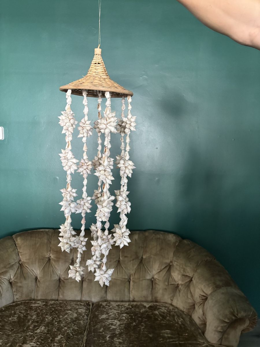 Boho Coastal Shell Hanging Decor