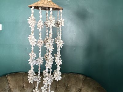 Boho Coastal Shell Hanging Decor