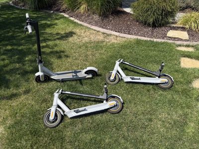 Segway Ninebot Electric KickScooters - Light Gray/Black
