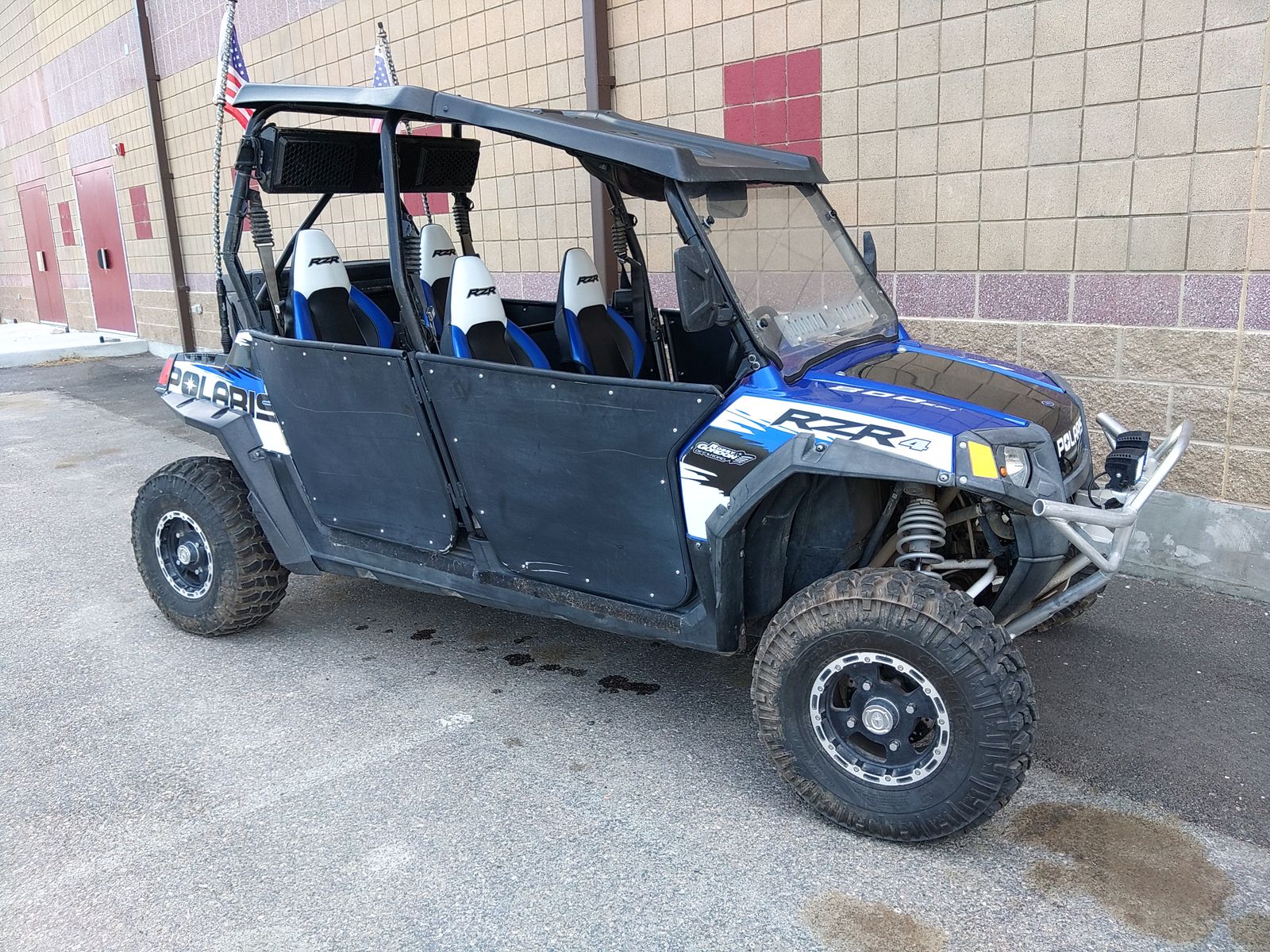 RZR 4-seat Polaris 800 all options