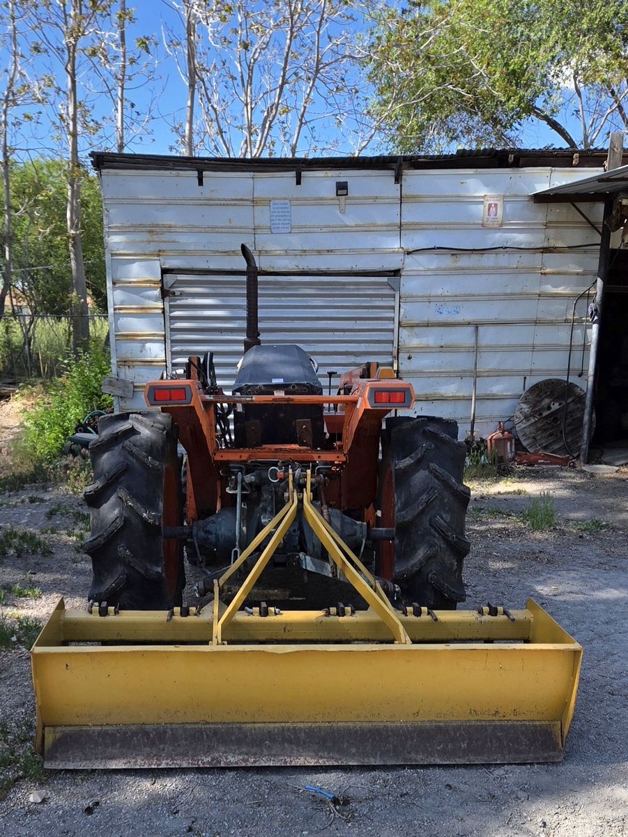 Tractor Box Blade with Rippers, 3 Point Hitch 72"