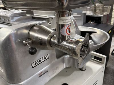 Hobart Buffalo Chopper with new meat grinder attachment in excellent working condition Model # 84185 heavy duty 1 HP