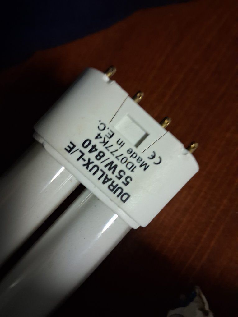 Duralux-L/E 55W/840 Fluorescent Light Bulb 1D077K4 Made in EC 2 pack