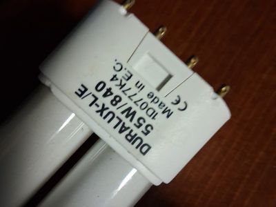 Duralux-L/E 55W/840 Fluorescent Light Bulb 1D077K4 Made in EC 2 pack
