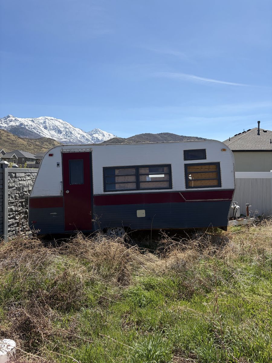 1970s camper trailer