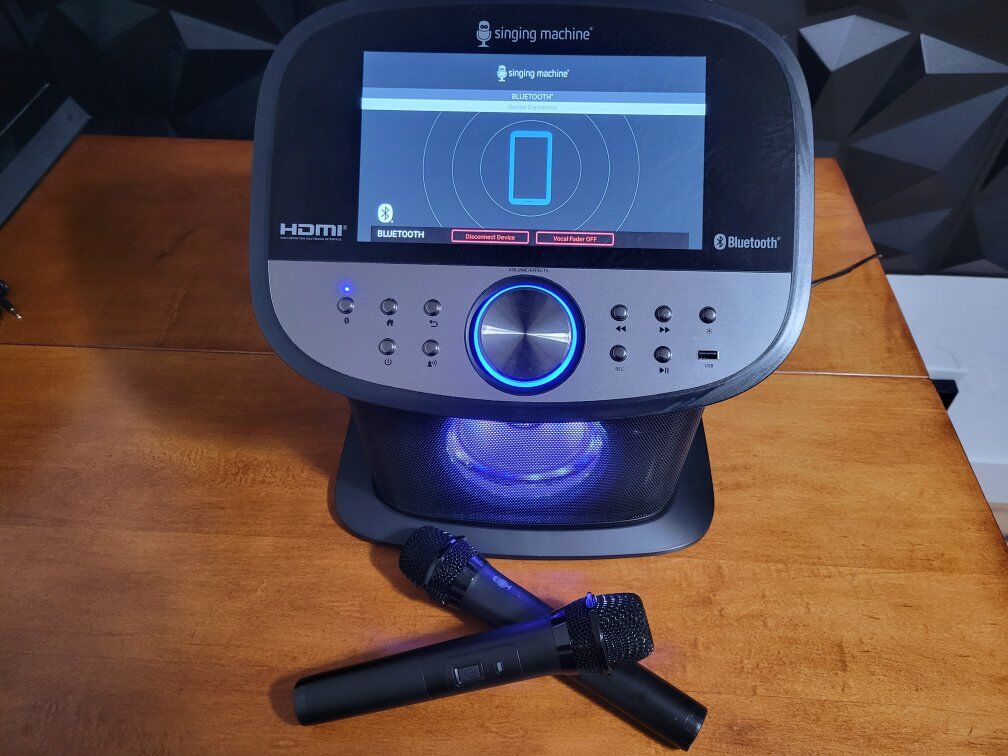 Singing Machine Pulse Karaoke-Premium Wi-Fi Karaok