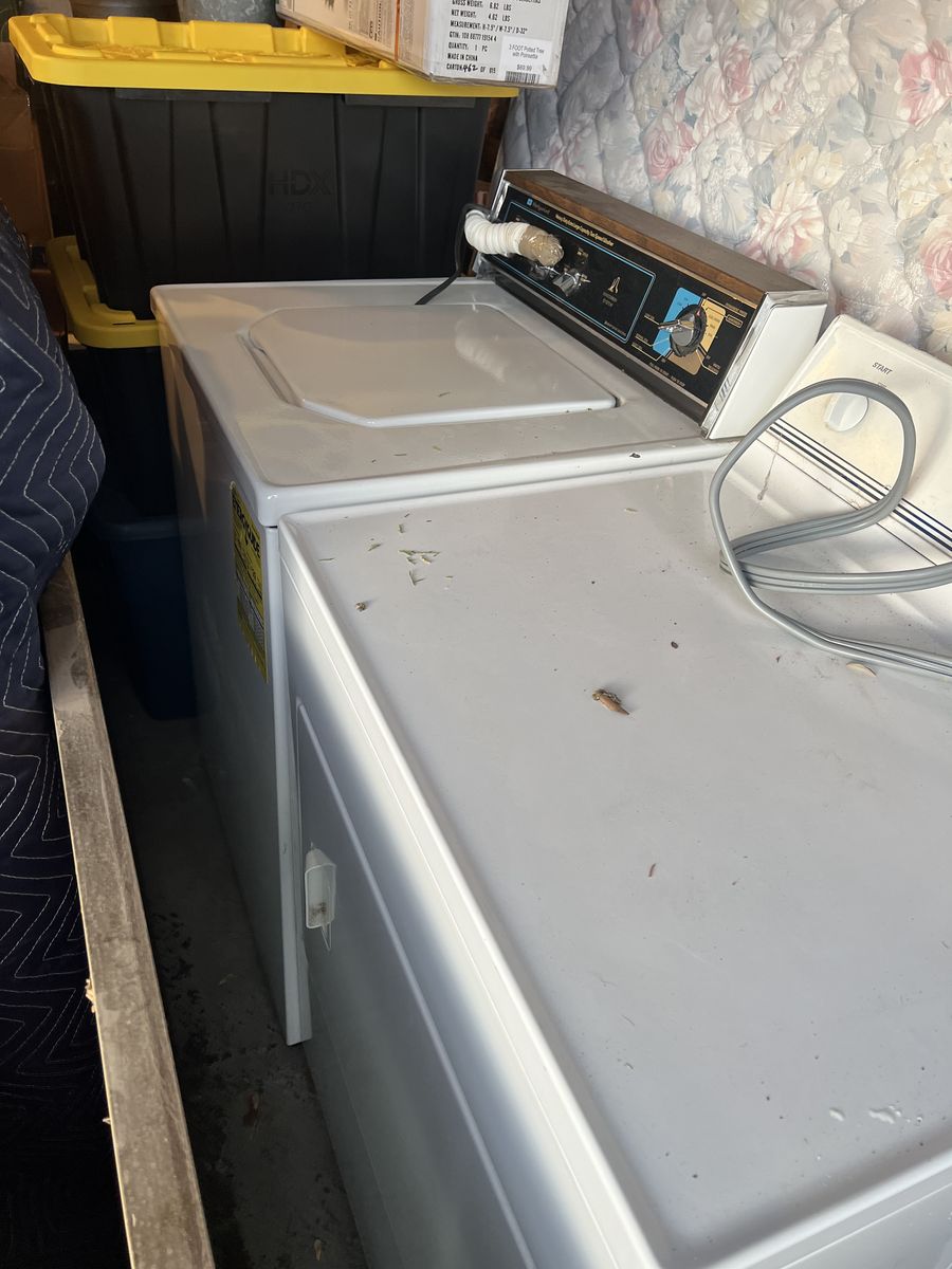 Washer and Dryer