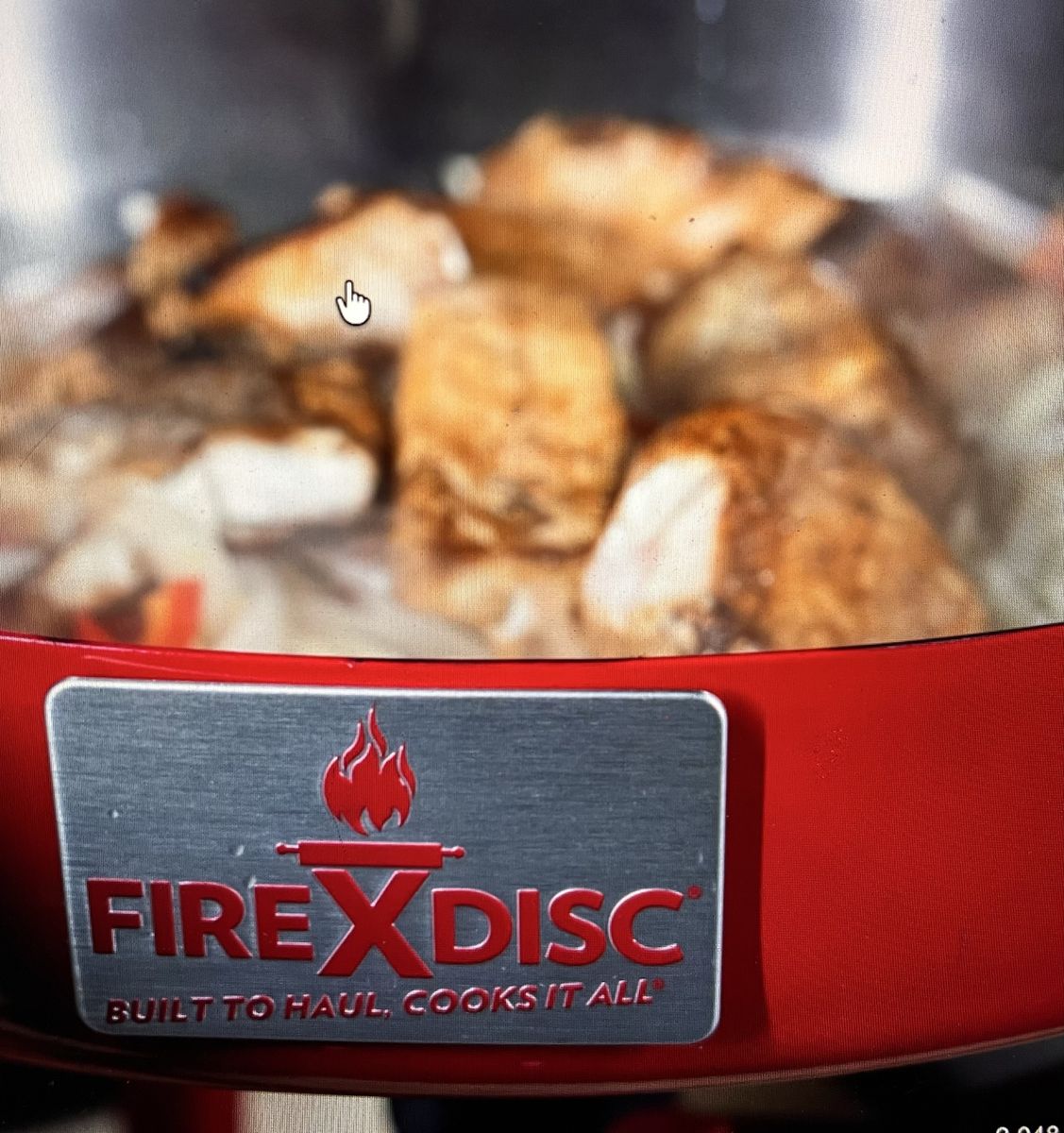 Fire Disc carbon steel grill