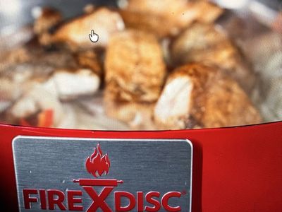 Fire Disc carbon steel grill
