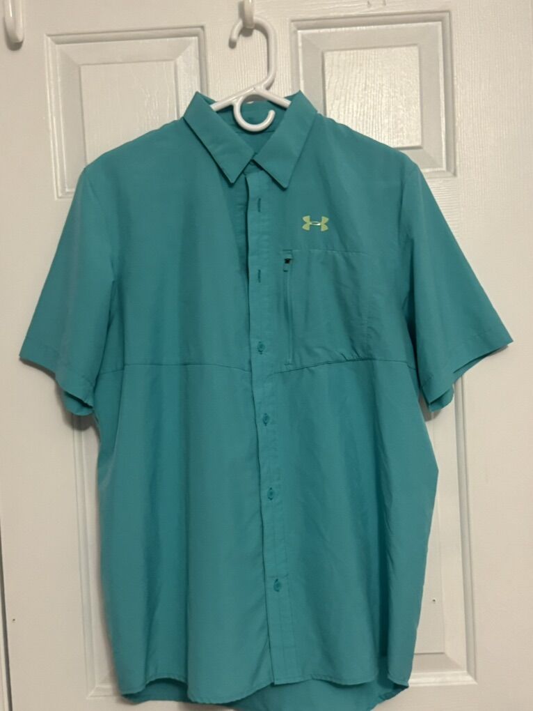 Under Armour Fishing Shirt Mens Medium