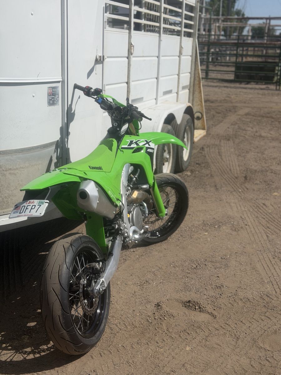 2024 Kawasaki KX 450 Dirt Bike Road Legal Supermoto Conversion