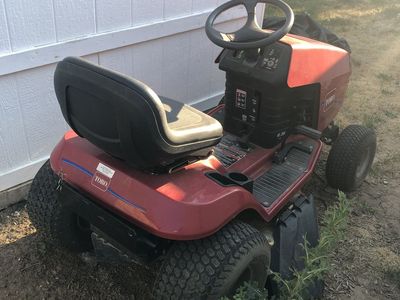 Toro Wheel Horse riding mower, $800