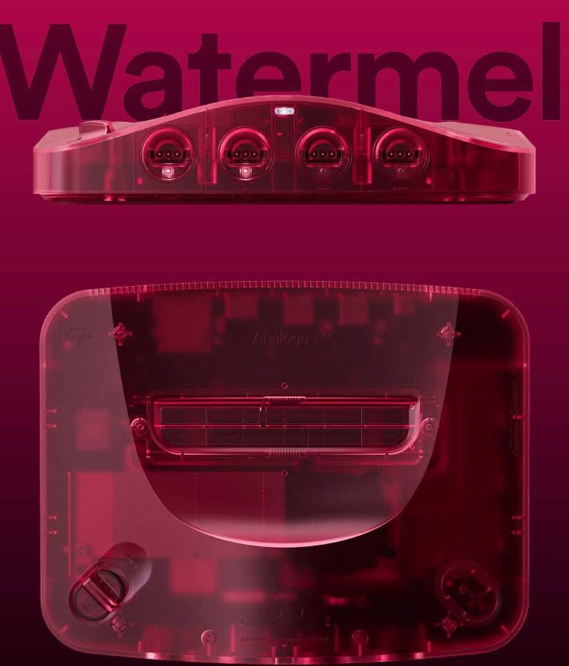 Factory Sealed Limited Edition Analogue 3D Console – “Next-Gen” N64 – Watermelon