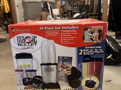 Magic Bullet Deluxe 26-Piece Blender & Food Processor Set