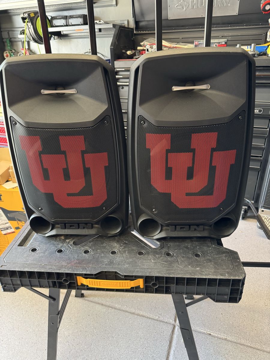 Ion Bluetooth speakers 650 watts each