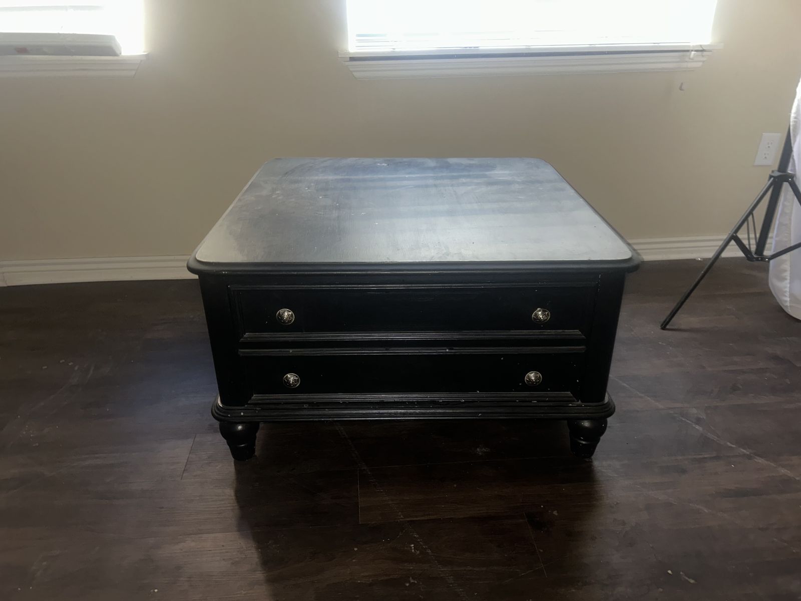 Black Coffee Tabble Storage