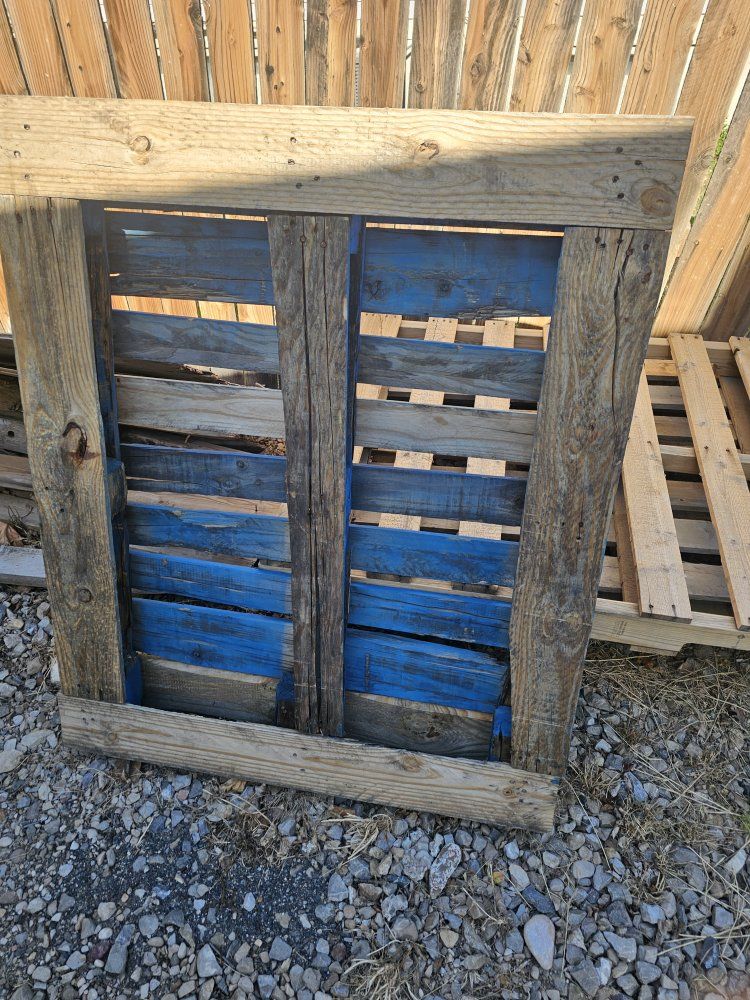 Wooden pallets