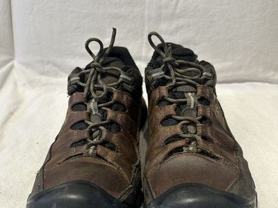 Keen men’s size 10 brown/gray Wtrprf hiking shoes